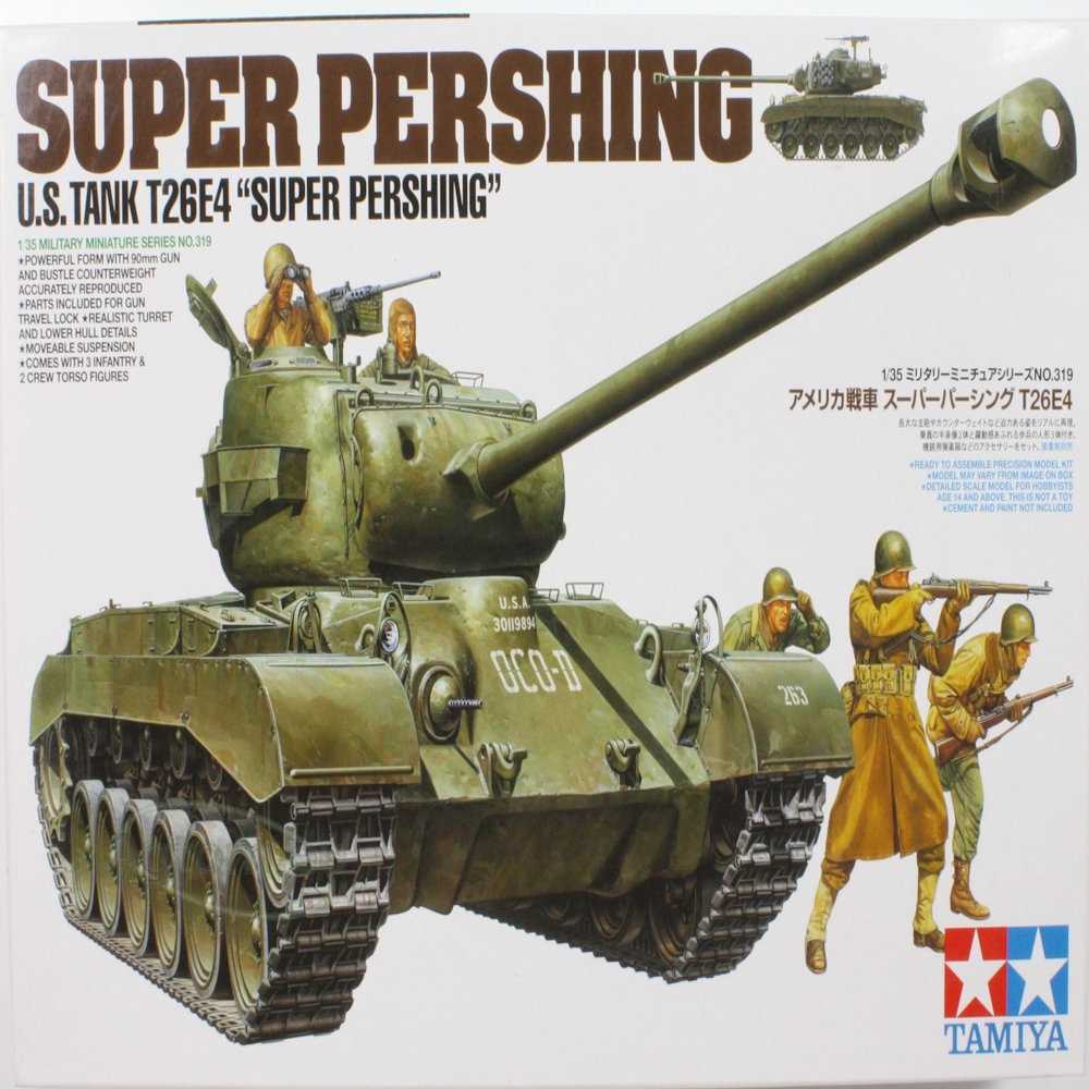 tamiya 1/35-u.s. tank t26e4 "super pershing"