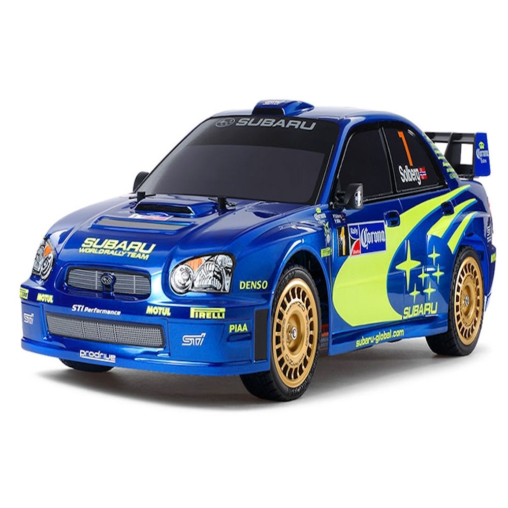 tamiya 1/10th scale subaru impreza mexico 2004 (tt-01e chassis) kit build