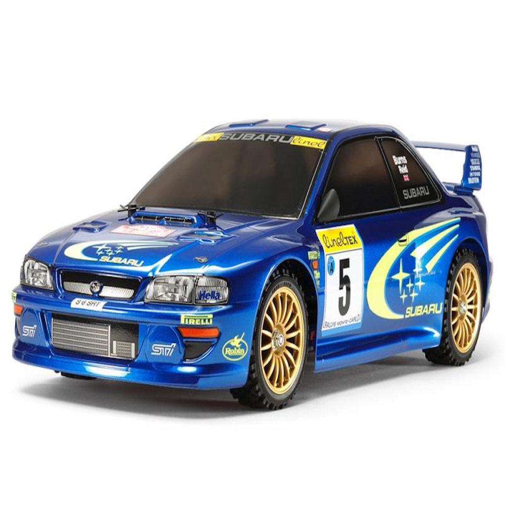 tamiya subaru impreza monte-carlo 99 (tt-02 chassis) kit 