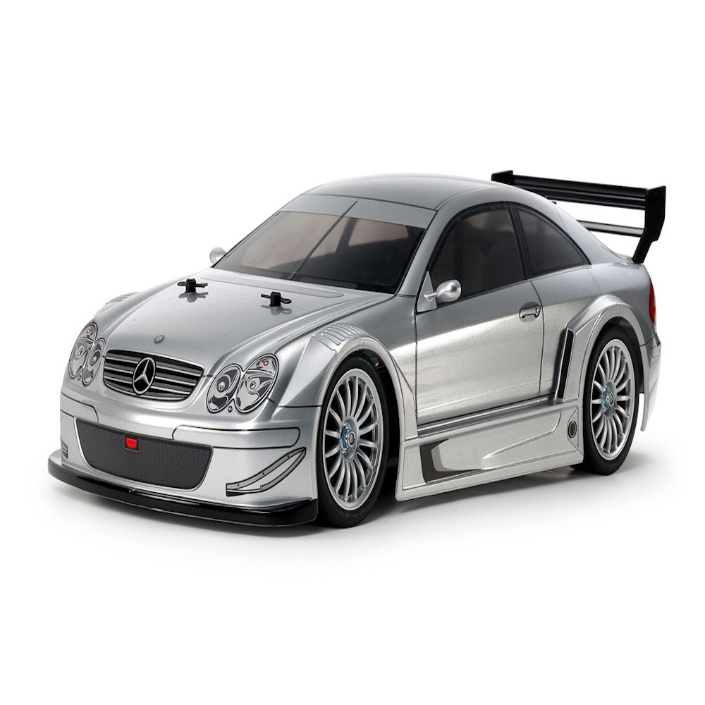 tamiya 1/10th scale mercedes clk amg '02 (tt-02 chassis) kit