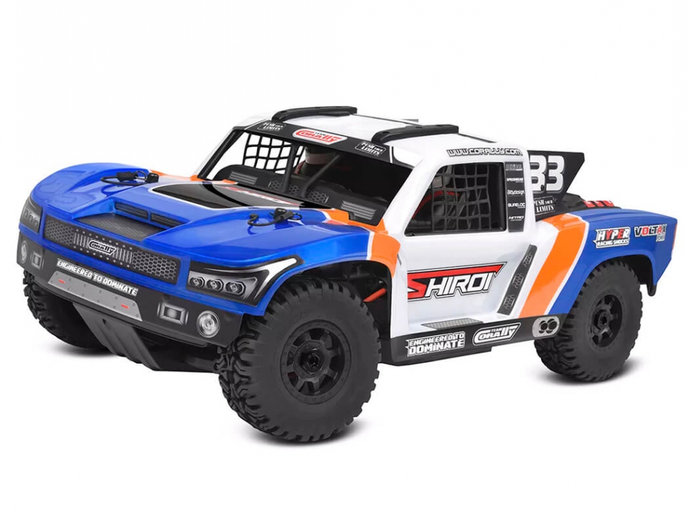 team corally shiroi xp6 bushless short course truck artr