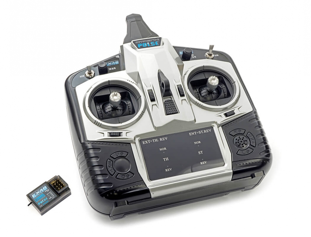 etronix pulse ex4s stick 4ch radio system