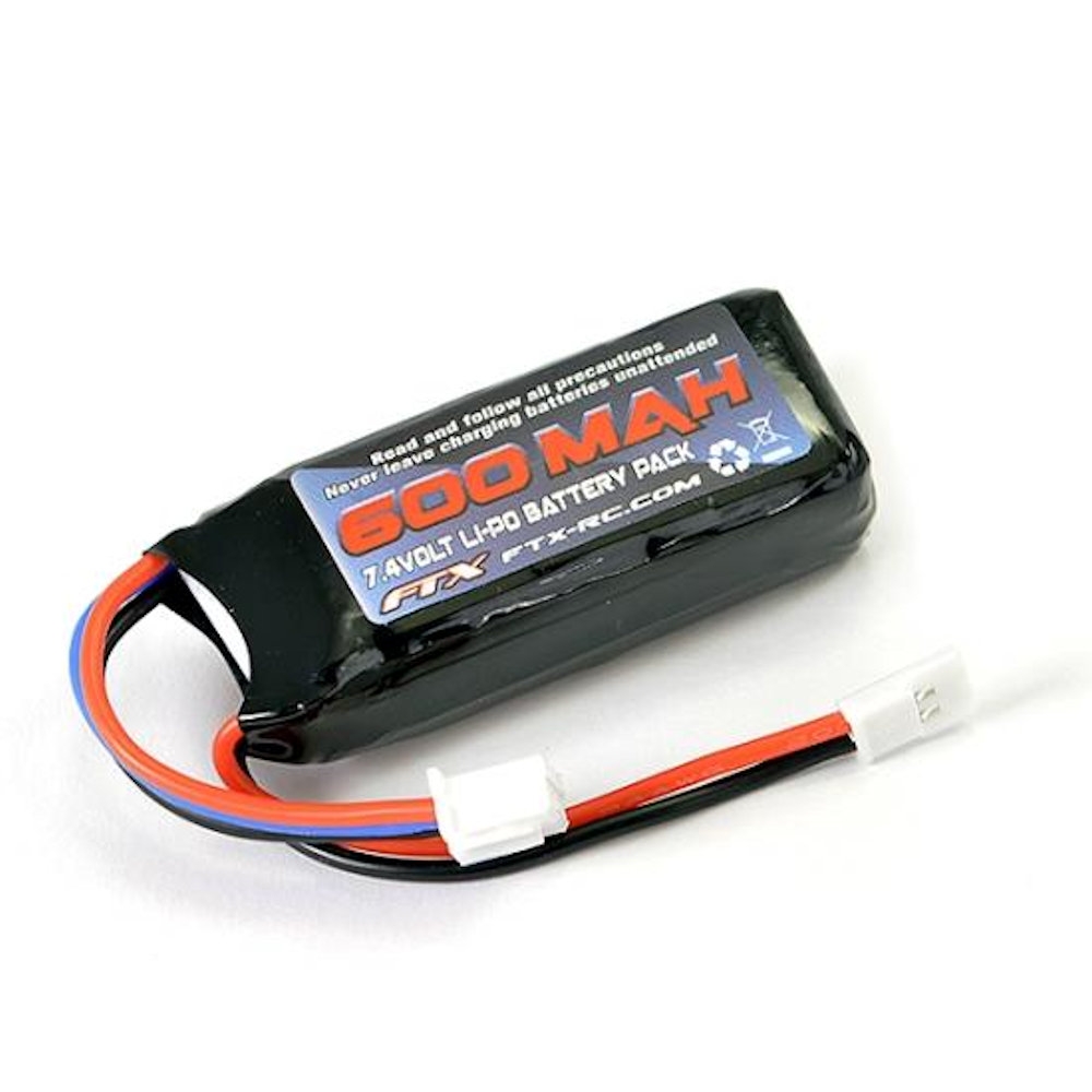 ftx outback mini x 2.0 7.4v 600mah 2s lipo battery