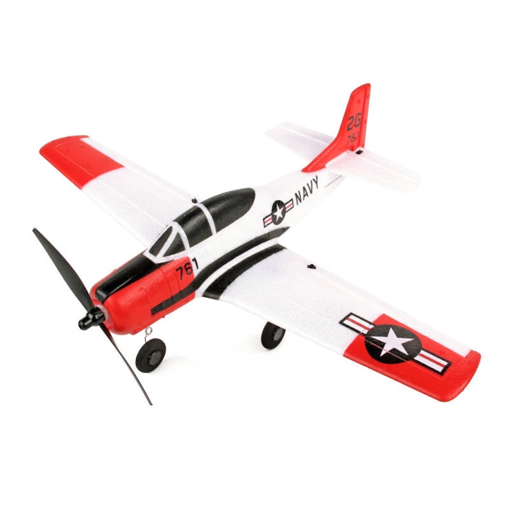 sonik rc t-28 trojan 400 4-channel with flight stabilisation rtf 