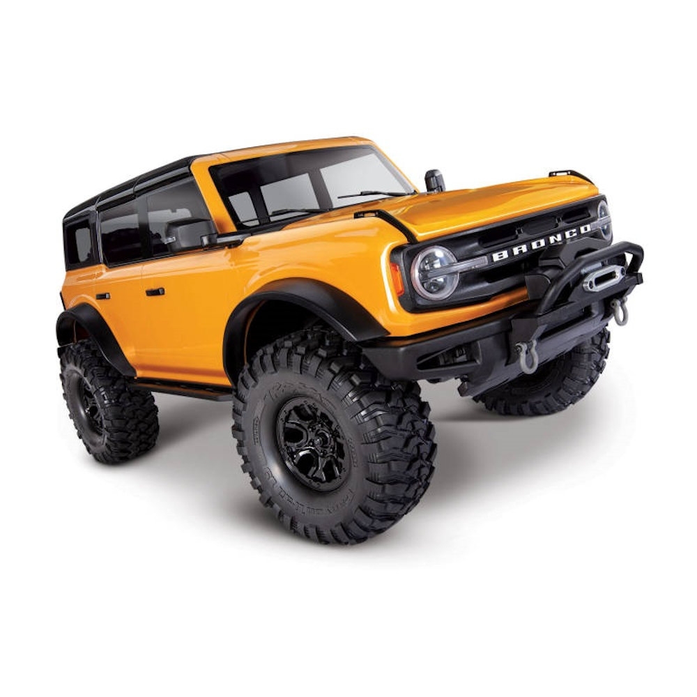 traxxas trx-4 2021 ford bronco 1/10th scale 4x4 trail crawler artr