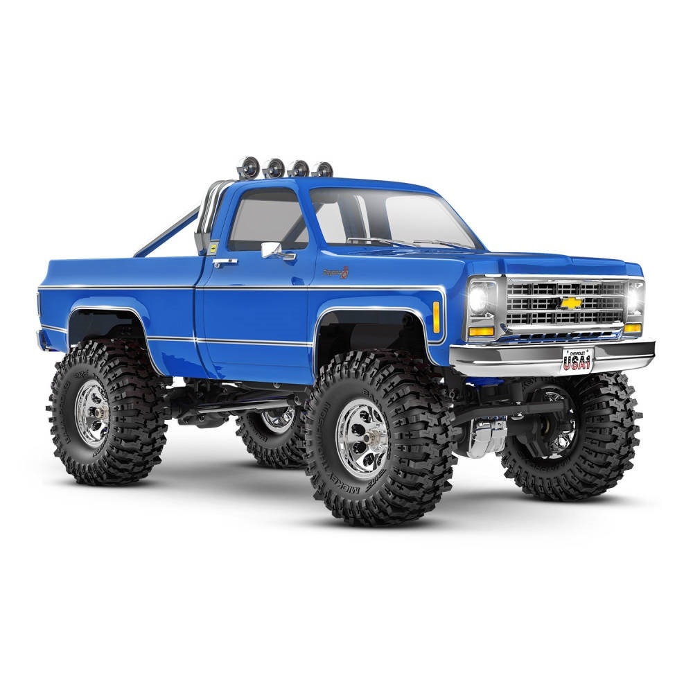 traxxas trx-4m chevrolet 1979 k10 1/18th scale 4x4 trail crawler rtr 