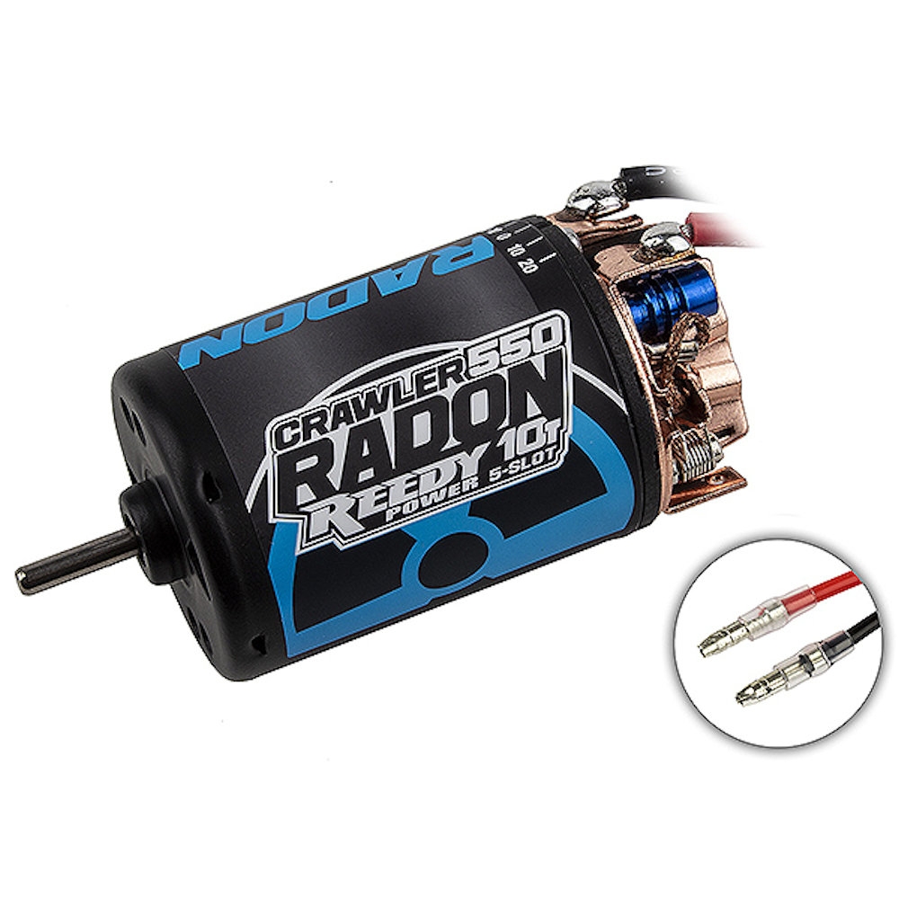 reedy radon 2 crawler 550 10t 5 slot 2270kv brushed motor