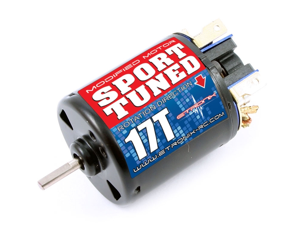 etronix sport tuned modified 17t brushed motor