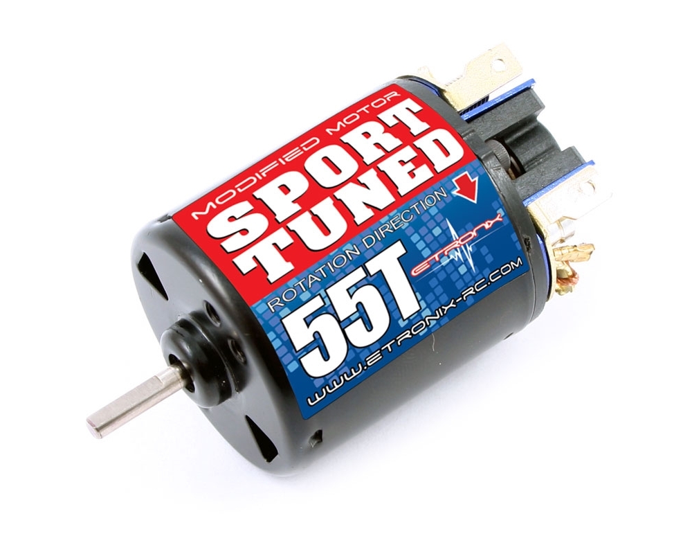 etronix sport tuned modified 55t brushed motor