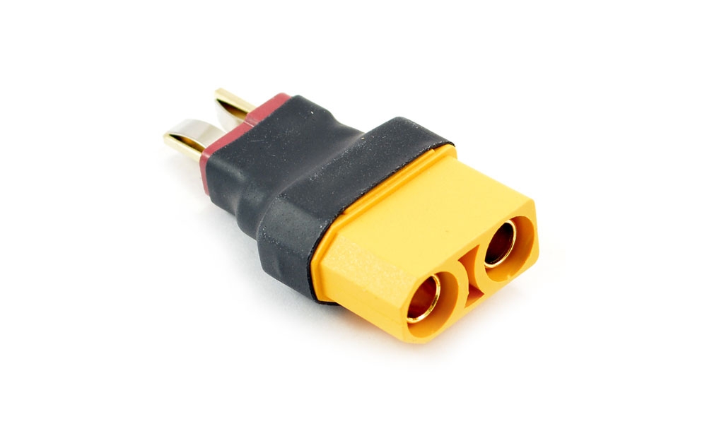 etronix female xt90 to male deans plug adaptor