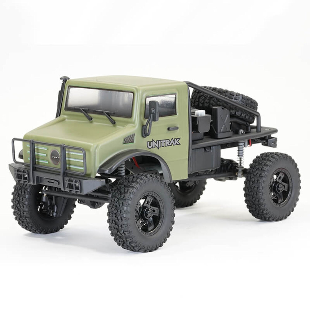 ftx outback mini xp unitrak 1/18th scale 4x4 trail crawler rtr 