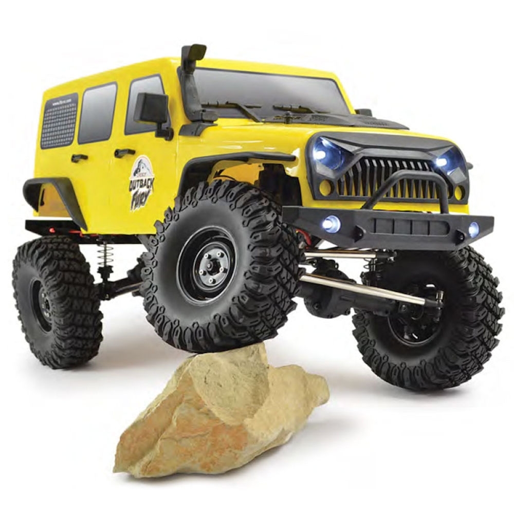 ftx outback fury 1/10th scale 4x4 trail crawler rtr