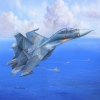 hobbyboss su-27ub flanker 1:48