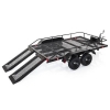 fastrax scale dual axle truck car trailer wit
