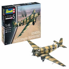 revell junkers ju52/3m transport 1:48