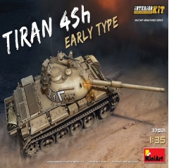 miniart 1:35 - tiran 4sh early type. interior kit