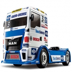 tamiya 1/14th scale team hahn racing man tgs (tt-01e chassis) kit build