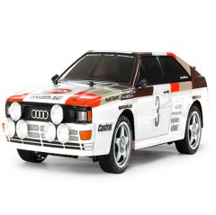 tamiya 1/10th scale audi quattro rally a2 (tt-02 chassis) kit build