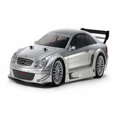 tamiya 1/10th scale mercedes clk amg '02 (tt-02 chassis) kit