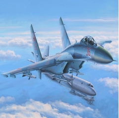 hobbyboss su-27 flanker early 1:48