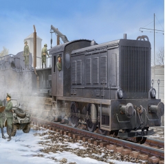 hobbyboss 1:72 - german wr360 c12 locomotive