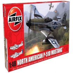 airfix north american p51-d mustang 1:48