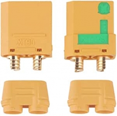 etronix xt90 connector anti spark with cover 1 pair