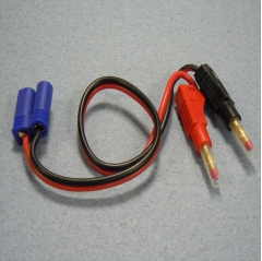 ec5 charge lead with 4mm bullet connectors