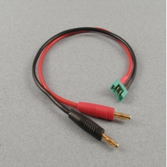 multiplex charge lead with 4mm bullet connectors