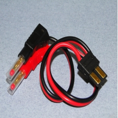 traxxas charge lead with 4mm bullet connectors