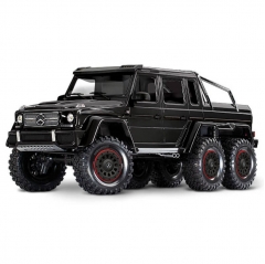 gloss black trx-6 mercedes-benz g 63 amg 1:10 6x6 trail crawler rtd (+ tqi, xl-5 hv, titan 550) 