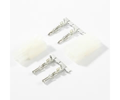 etronix tamiya male/female connector set with crimps