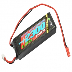 voltz 2300mah 2s 6.6v rx li-fe  stick battery pack