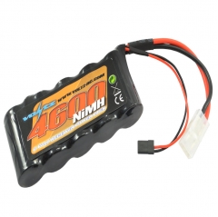voltz 4600mah 6.0v rx sub-c pack stick battery