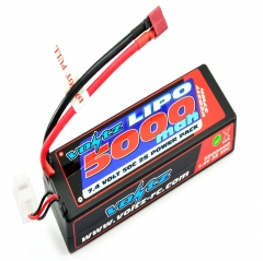 voltz 5000mah 7.4v 50c hardcase lipo battery pack