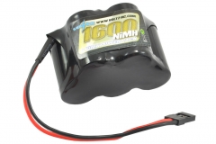 voltz 1600mah 6.0v nimh rx hump battery